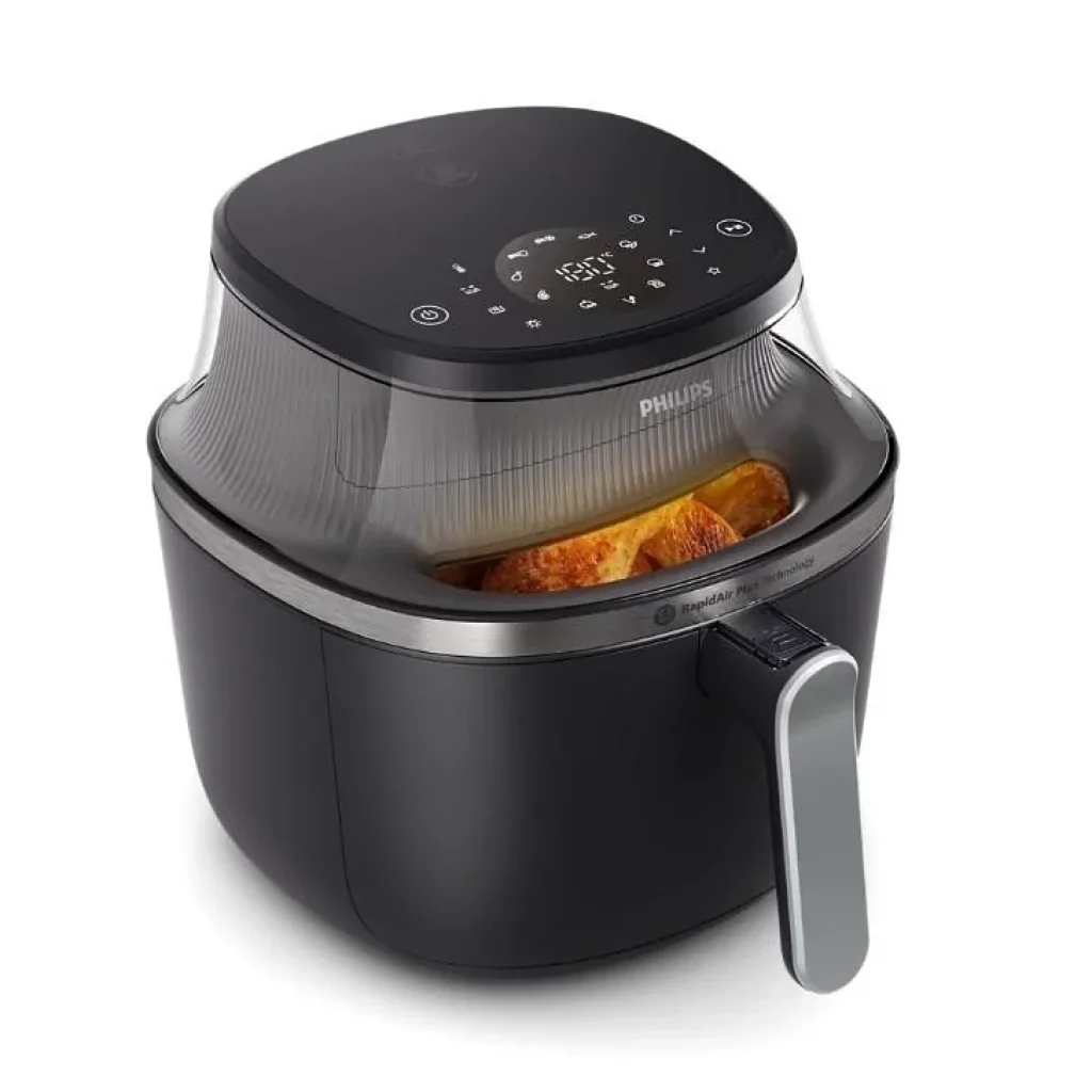 Мультипіч Philips Series 3000 Ovi 1400Вт, чаша-4.2л, сенсорне управл., 6 авто. программ, пластик, чорний, NA321/00 UA